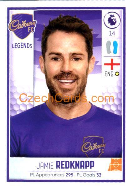 Jamie Redknapp 2020 Panini Football Premier League sticker Legends #336