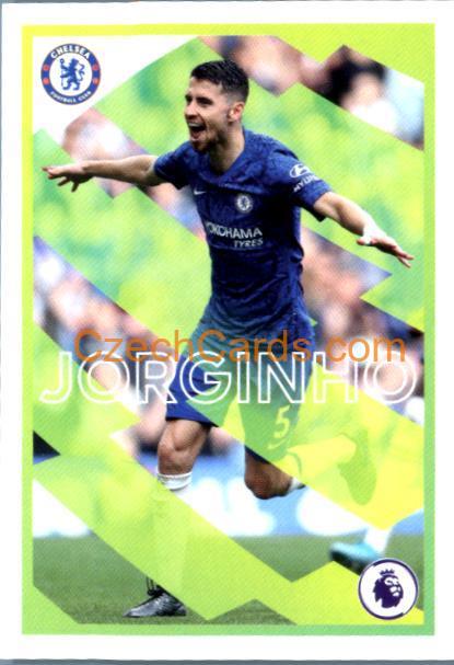 Jorginho 2020 Panini Football Premier League sticker #341