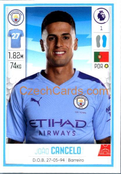 João Cancelo 2020 Panini Football Premier League sticker #356