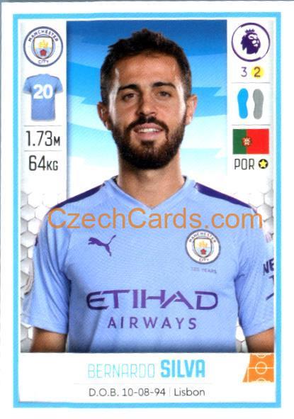 Bernardo Silva 2020 Panini Football Premier League sticker #361