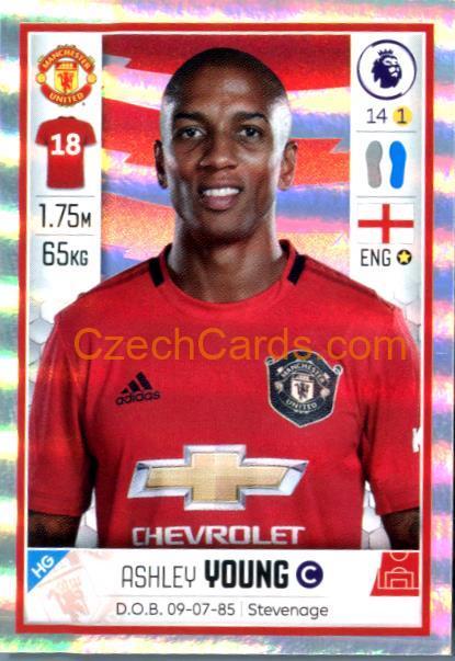 Ashley Young 2020 Panini Football Premier League sticker metal #383