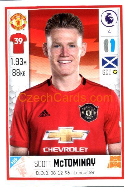 Scott McTominay 2020 Panini Football Premier League sticker #394