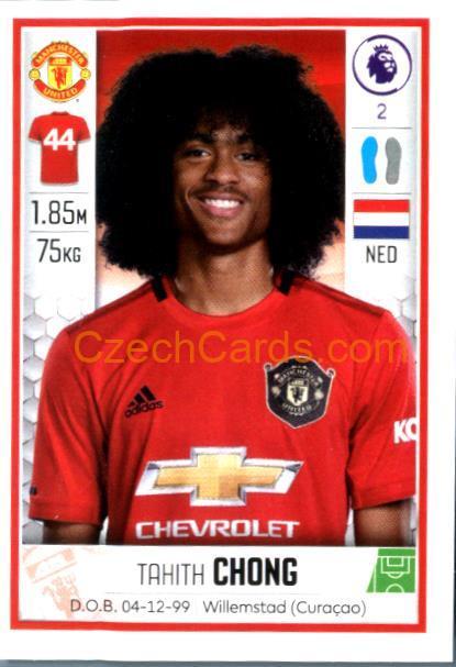 Tahith Chong 2020 Panini Football Premier League sticker #398