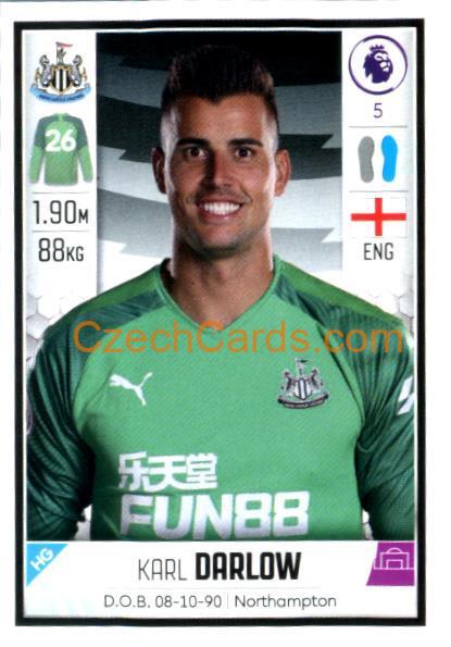 Karl Darlow 2020 Panini Football Premier League sticker #407
