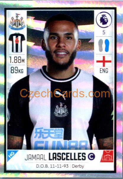 Jamaal Lascelles 2020 Panini Football Premier League sticker metal #410