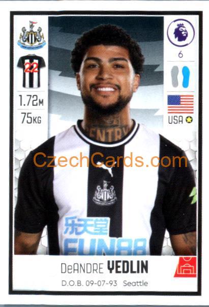 DeAndre Yedlin 2020 Panini Football Premier League sticker #416