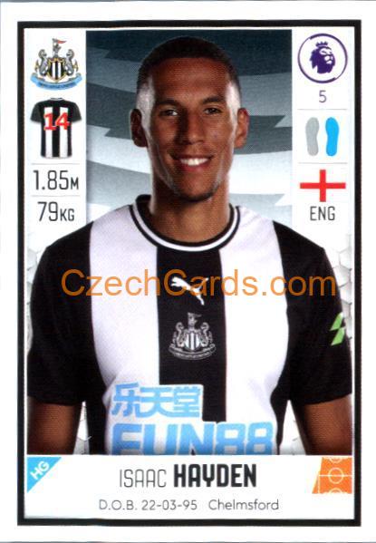 Isaac Hayden 2020 Panini Football Premier League sticker #419