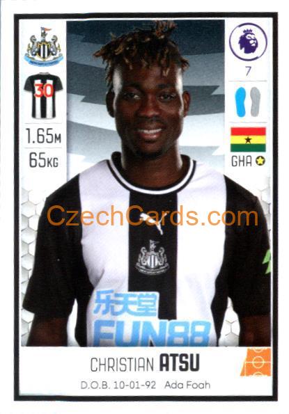 Christian Atsu 2020 Panini Football Premier League sticker #420