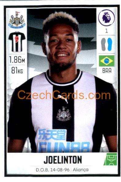 Joelinton 2020 Panini Football Premier League sticker #425