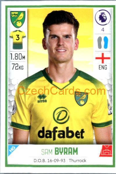Sam Bryam 2020 Panini Football Premier League sticker #438
