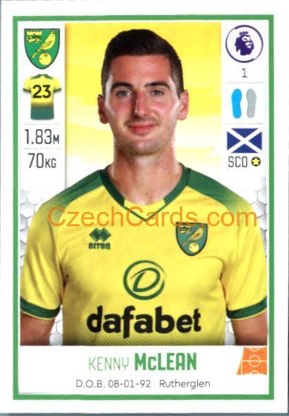 Kenny McLean 2020 Panini Football Premier League sticker #451
