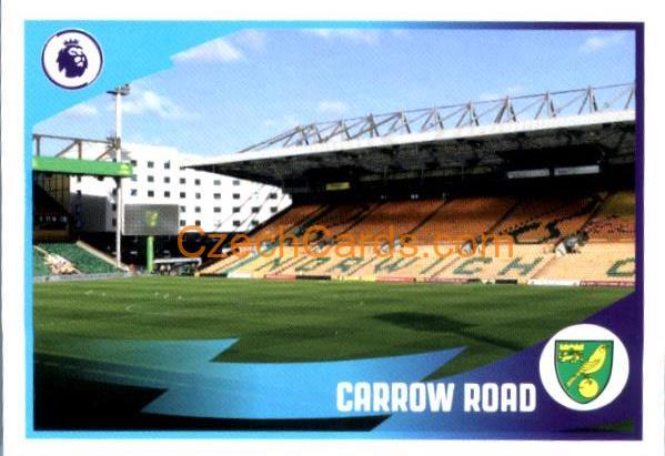 Carrow Road 2020 Panini Football Premier League sticker #462