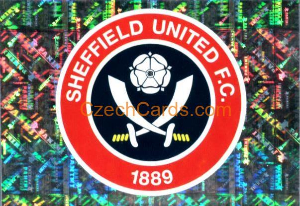 Badge Sheffield United 2020 Panini Football Premier League sticker metal #463