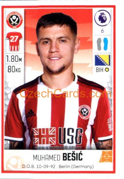 Muhamed Bešić 2020 Panini Football Premier League sticker #479