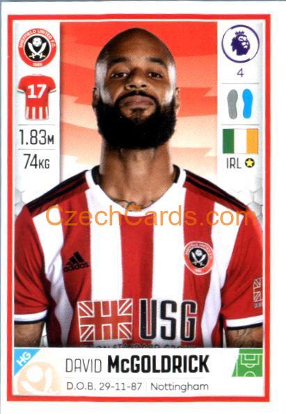 David McGoldrick 2020 Panini Football Premier League sticker #483