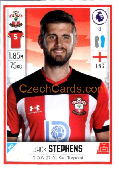 Jack Stephens 2020 Panini Football Premier League sticker #498