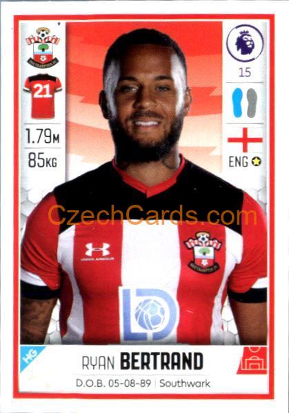 Ryan Bertrand 2020 Panini Football Premier League sticker #499