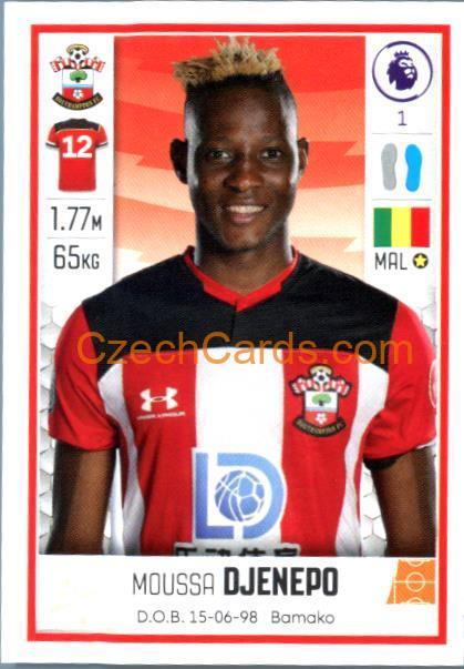 Moussa Djenepo 2020 Panini Football Premier League sticker #503