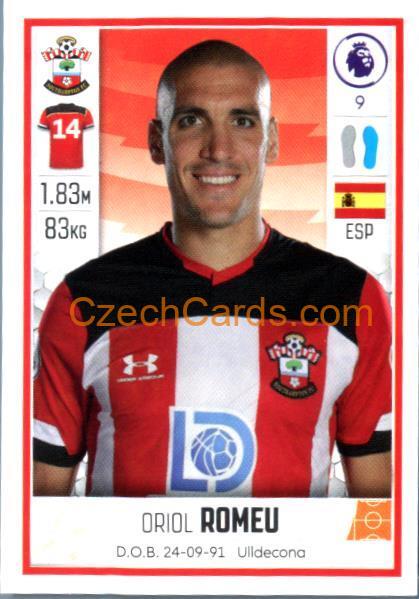 Oriol Romeu 2020 Panini Football Premier League sticker #504