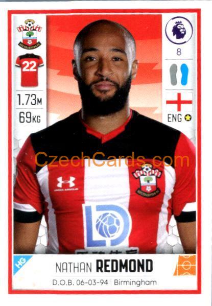 Nathan Redmond 2020 Panini Football Premier League sticker #508