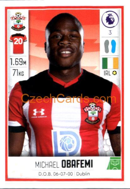 Michael Obafemi 2020 Panini Football Premier League sticker #513