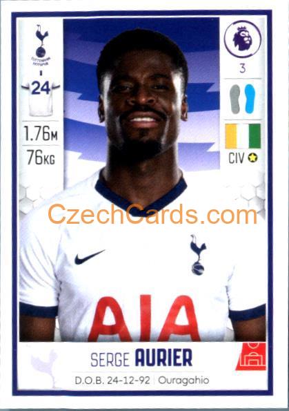 Serge Aurier 2020 Panini Football Premier League sticker #529