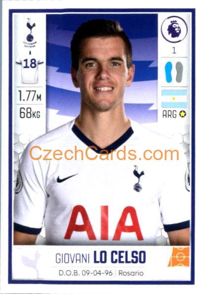 Giovani Lo Celso 2020 Panini Football Premier League sticker #536