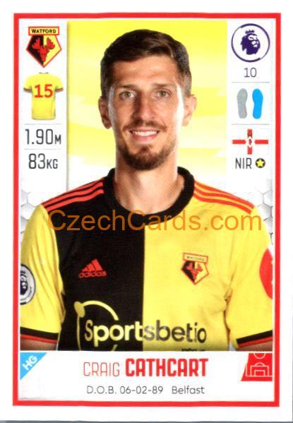 Craig Cathcart 2020 Panini Football Premier League sticker #556