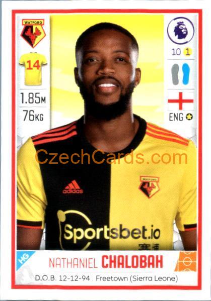 Nathaniel Chalobah 2020 Panini Football Premier League sticker #561