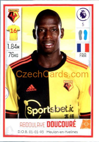 Abdoulaye Doucouré 2020 Panini Football Premier League sticker #562