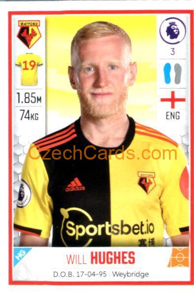Will Hughes 2020 Panini Football Premier League sticker #563