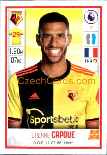 Étienne Capoue 2020 Panini Football Premier League sticker #565
