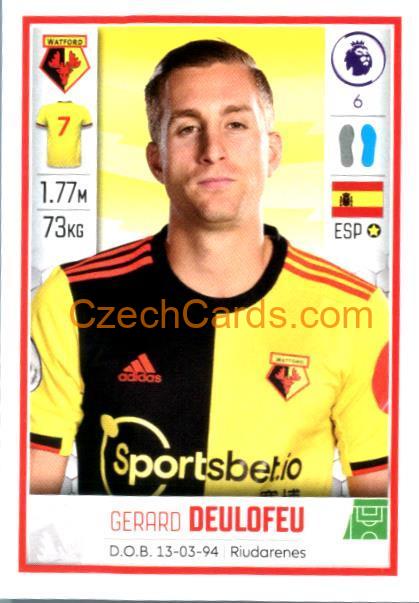Gerard Deulofeu 2020 Panini Football Premier League sticker #567