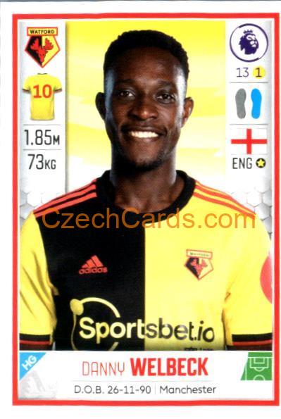 Danny Welbeck 2020 Panini Football Premier League sticker #569