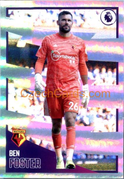 Ben Foster (Key Player) 2020 Panini Football Premier League sticker metal #576