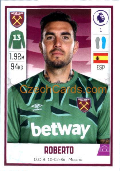 Roberto 2020 Panini Football Premier League sticker #581