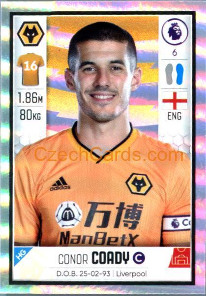 Conor Coady 2020 Panini Football Premier League sticker metal #615