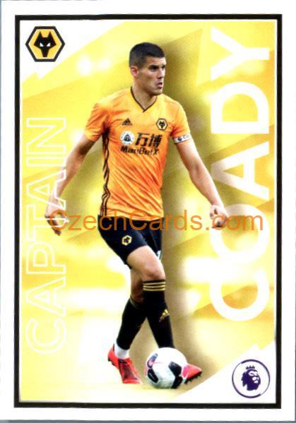 Conor Coady (Captain) 2020 Panini Football Premier League sticker #633