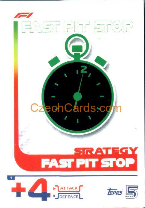 Fast Pit Stop 2024 Topps Turbo Attax #1