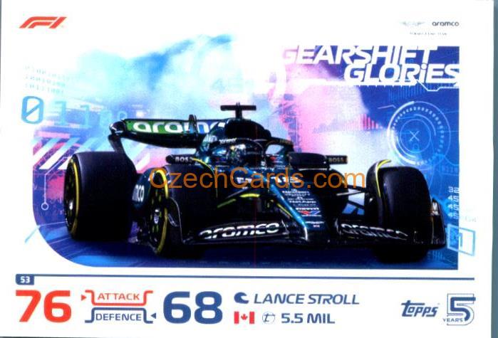 Lance Stroll 2024 Topps Turbo Attax #53