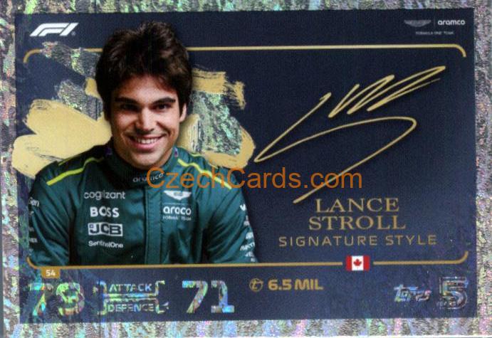 Lance Stroll 2024 Topps Turbo Attax #54