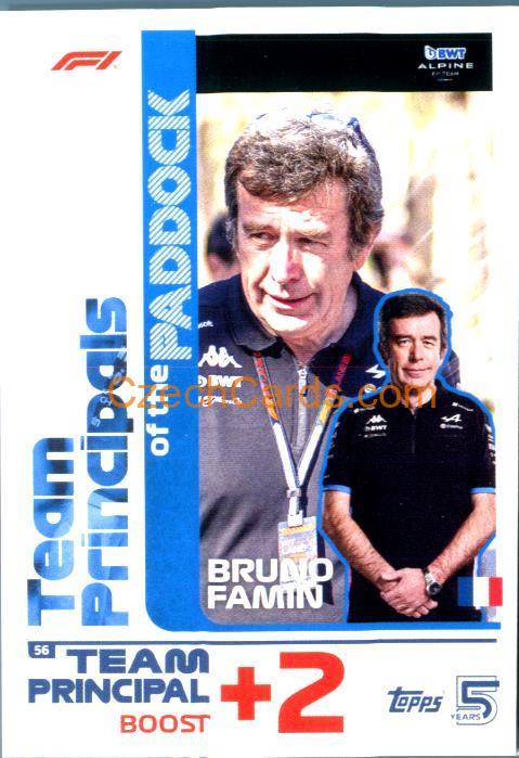 Bruno Famin 2024 Topps Turbo Attax #56