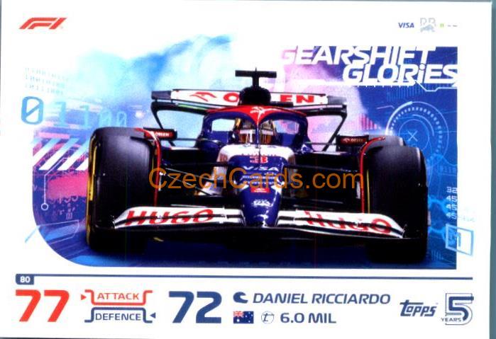 Daniel Ricciardo 2024 Topps Turbo Attax #80