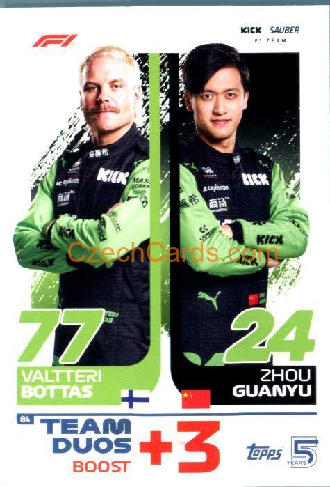 Team Duo Botas / Guanyou 2024 Topps Turbo Attax #84