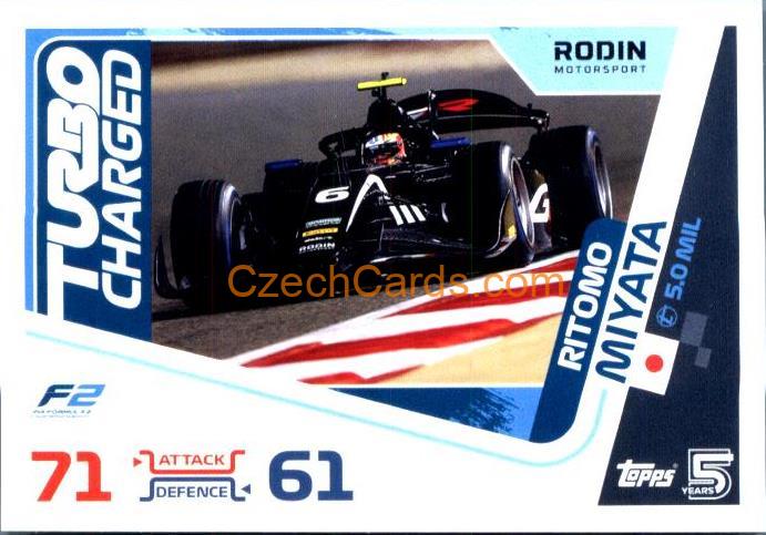 Ritomo Miyata F2 Turning Point 2024 Topps Turbo Attax #250