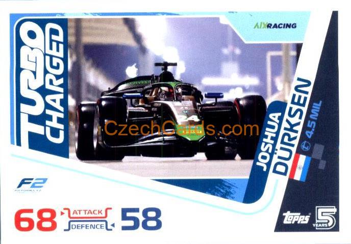 Joshua Durksen F2 Turning Point 2024 Topps Turbo Attax #265