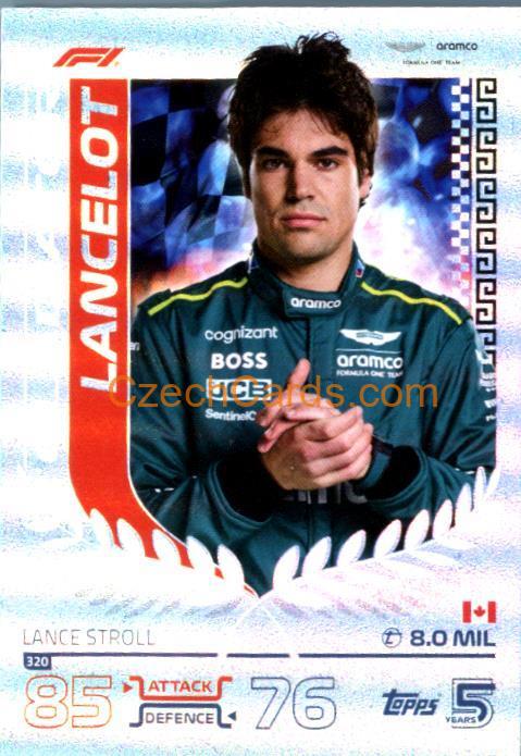 Lance Stroll F1 Gladiator 2024 Topps Turbo Attax #320