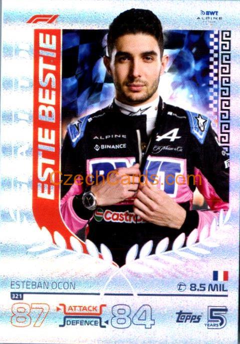 Esteban Ocon F1 Gladiator 2024 Topps Turbo Attax #321