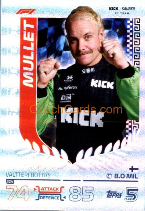 Valtteri Bottas F1 Gladiator 2024 Topps Turbo Attax #324