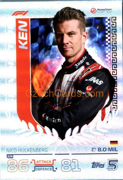 Nico Hulkenberg F1 Gladiator 2024 Topps Turbo Attax #326
